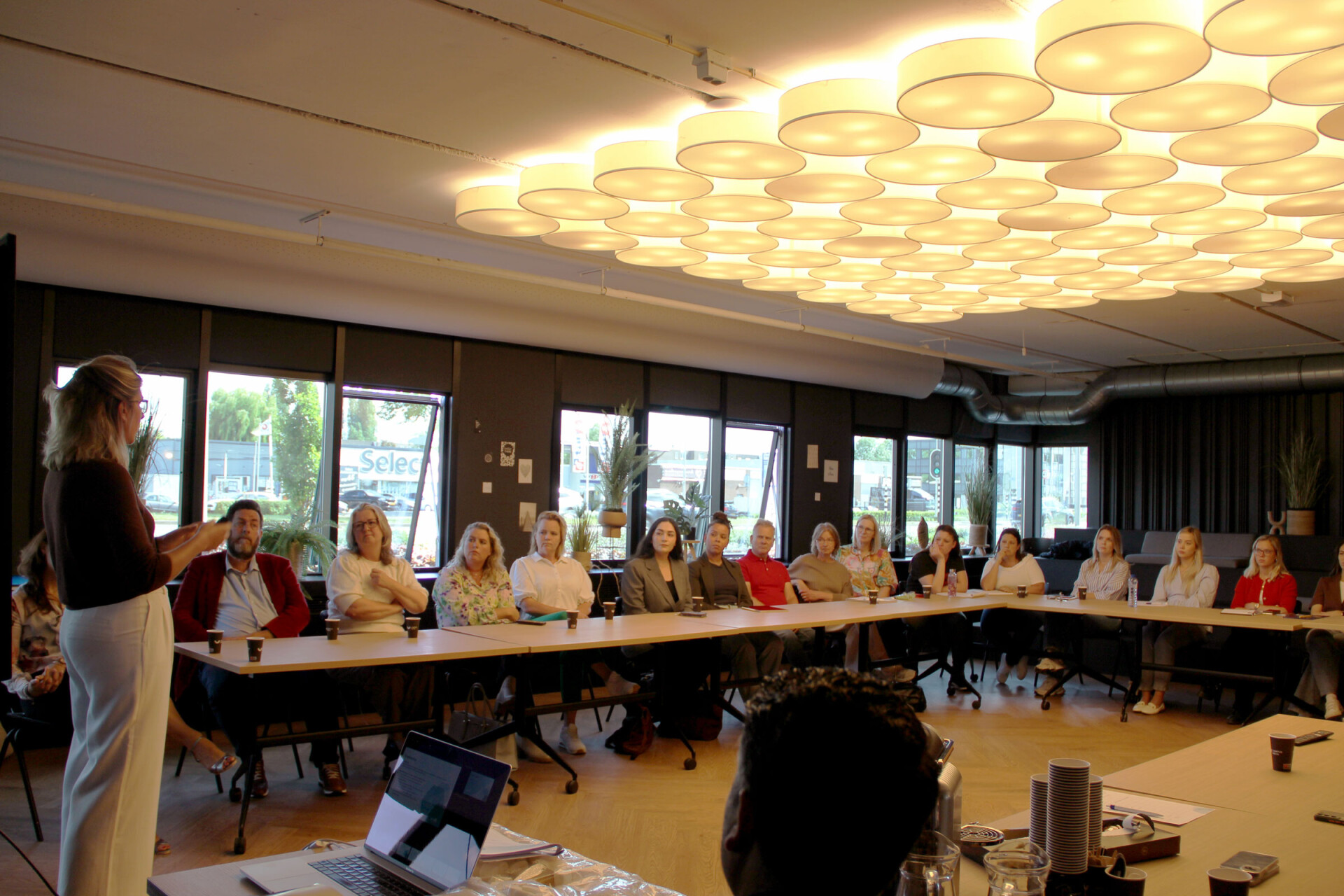 Deelnemers tijdens de masterclass Reserveren van Schade Professionals